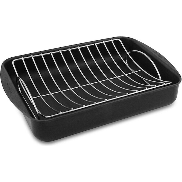 Scanpan Classic 7.75L Roasting Pan 44cm x 32cm + Rack