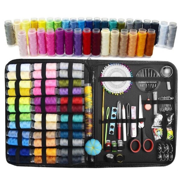 Sewing Kit 183Pcs Portable Mini Premium Travel Home Beginner Emergency AU Stock