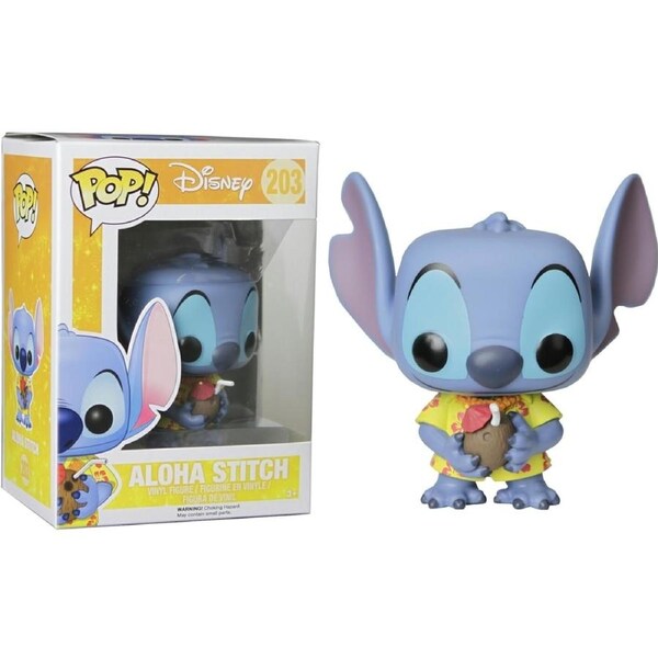 Funko POP! Disney Lilo & Stitch Aloha Stitch #203 Vinyl Figure