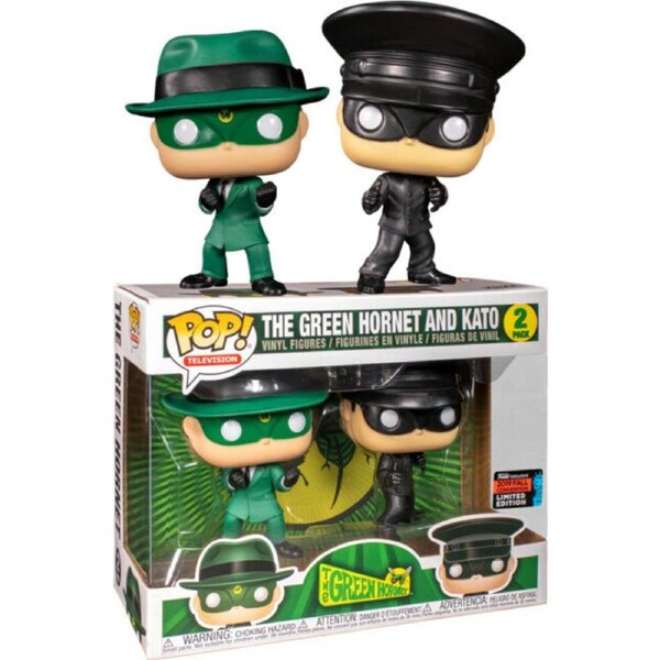 Funko Pop The Green Hornet And Kato 2019 NYCC 2-Pack