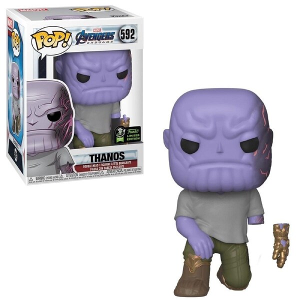 Funko POP Avengers 4 Endgame Thanos with Magnetic Arm ECCC 2020 #592