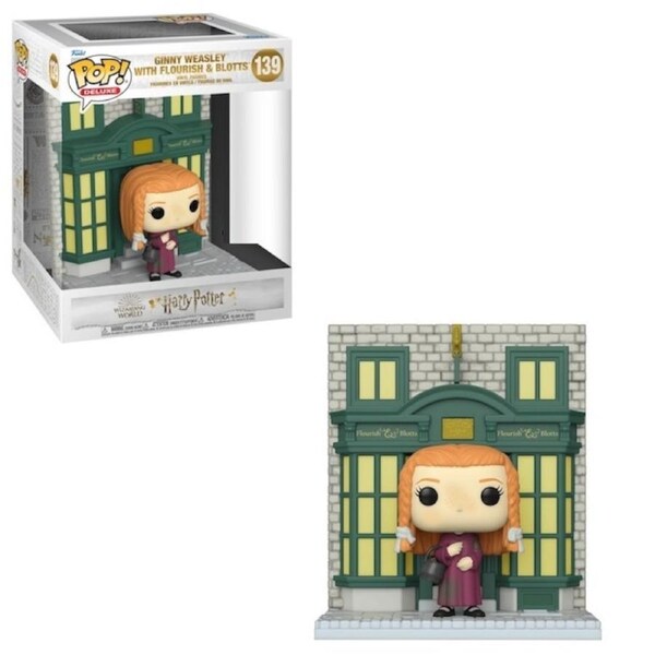 Funko POP Deluxe Harry Potter Ginny Weasley With Flourish & Blotts #139 Vinyl Figure