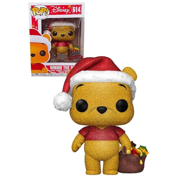 Funko Pop Disney Winnie The Pooh Diamond Collection Holiday #614 Vinyl Figure