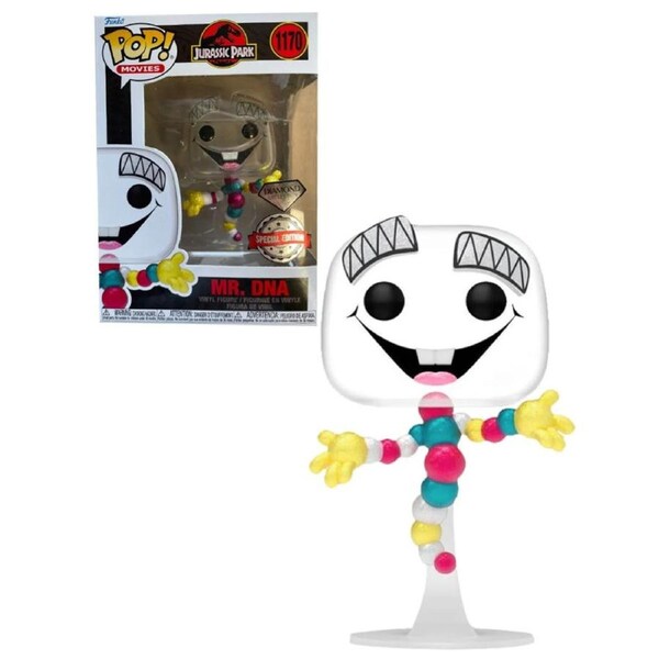 Funko Pop Jurassic Park Mr. DNA Diamond Collection #1170 Vinyl Figure
