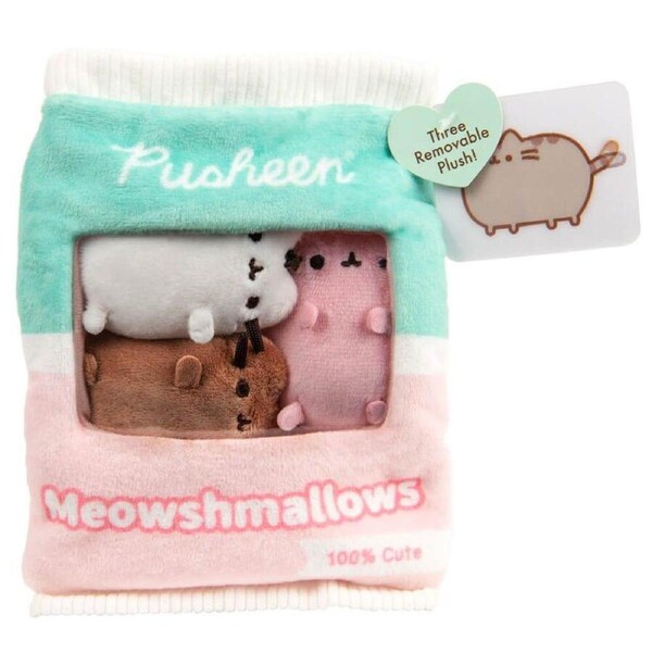 Pusheen The Cat Marshmallos in Plush Bag 18cm