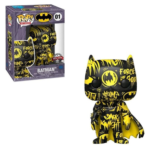 Funko POP DC Batman (Artist) #01 With Pop Protector Vinyl Figure
