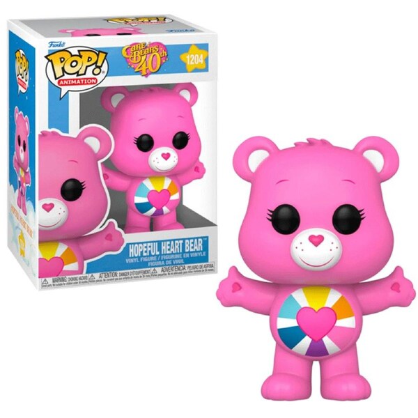 Funko Pop Care Bears 40th Hopeful Heart Bear #1204 Vinyl Figure