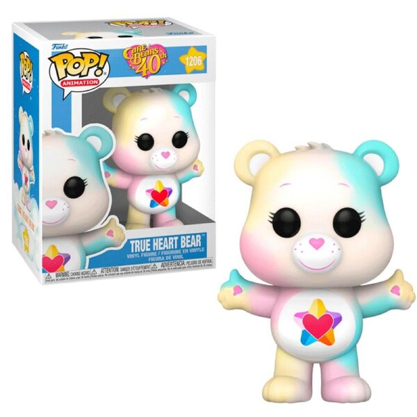 Funko Pop Care Bears 40th True Heart Bear #1206 Vinyl Figure