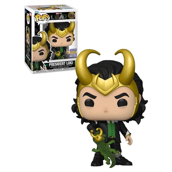Funko POP Marvel Loki (TV) President Loki Winter Con 2022 #1066