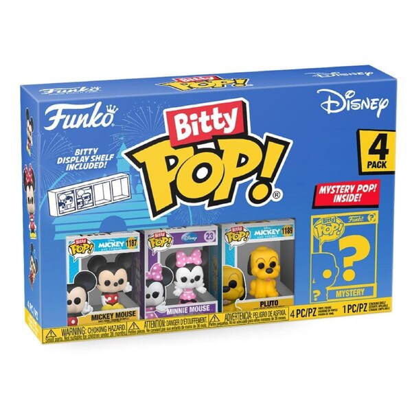Funko POP Disney Mickey Bitty Pop! 4-Pack