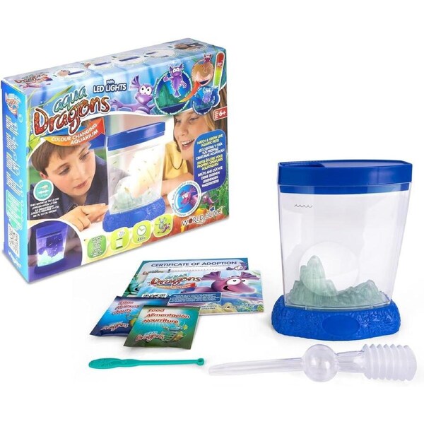 Aqua Dragons Colour Changing Aquarium with LED Lights