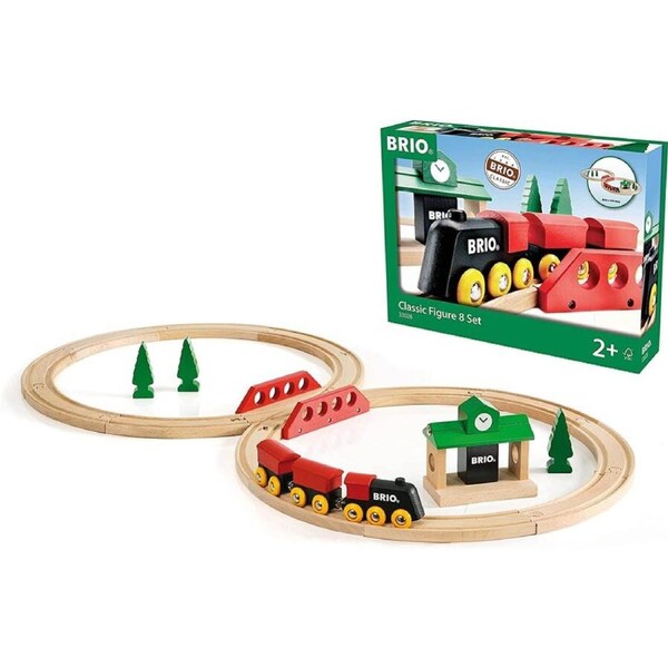 Brio World Classic Figure 8 Set Train Set 22pcs 33028