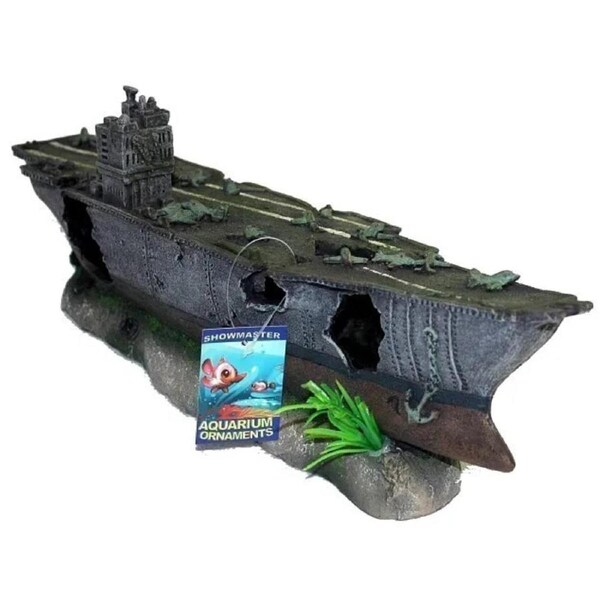 Lost City Aircraft Carrier 40X11X15Cm F2010