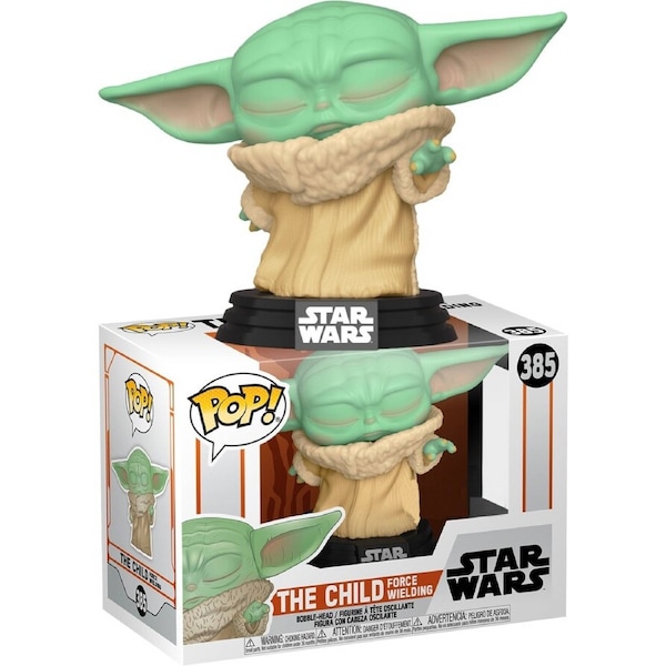 Funko Pop Star Wars Mandalorian The Child Force Wielding #385 Vinyl Figure