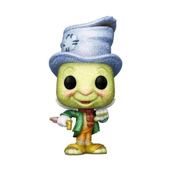 Funko Pop Disney Pinocchio Jiminy Cricket 80th Anniv Diamond Collection #1026 Vinyl Figure