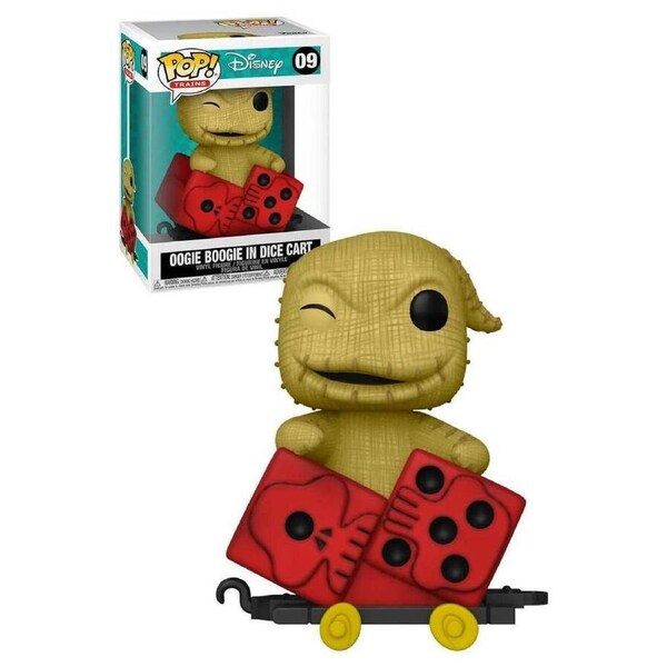 Funko POP Trains Nightmare Before Christmas Oogie Boogie In Dice Car #09