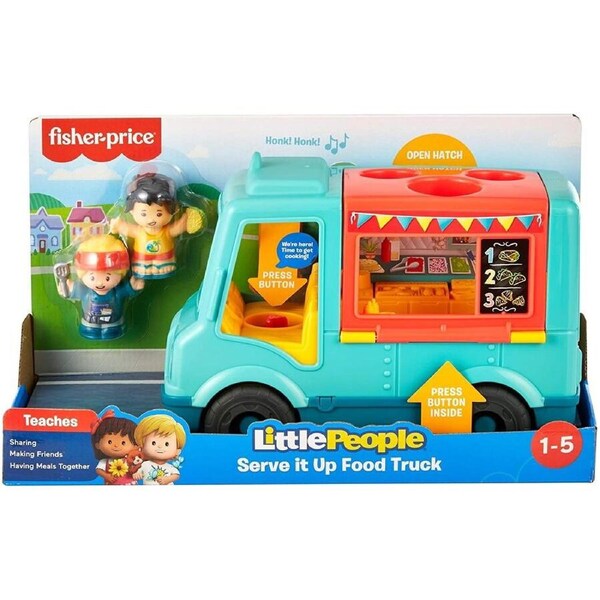 Fisher-Price Little People Serve It Up Food Truck
