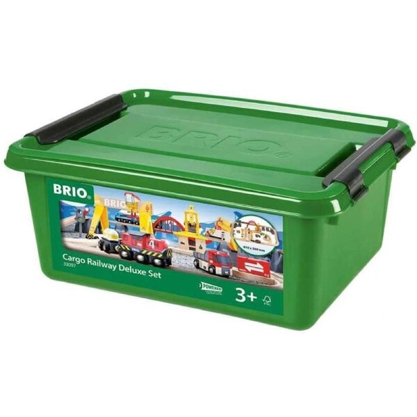 Brio World Cargo Railway Deluxe Set 54 Pieces 33097