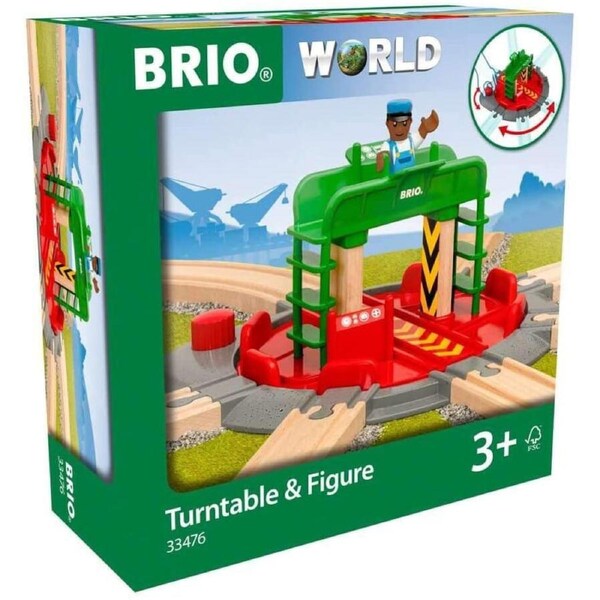 Brio World Turntable & Figure 33476