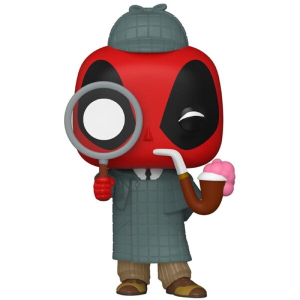 Funko Pop Deadpool Sherlock Deadpool 30th Anniversary #784 Vinyl Figure