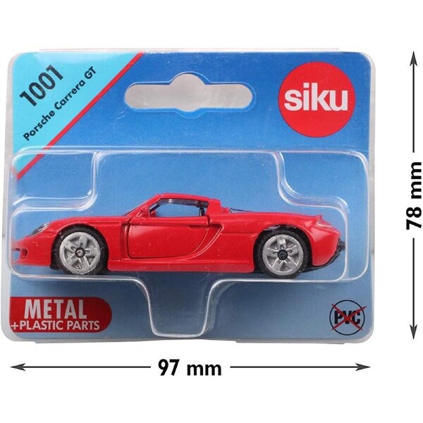 Siku 1001 Die-Cast Vehicle Porsche Carrera GT