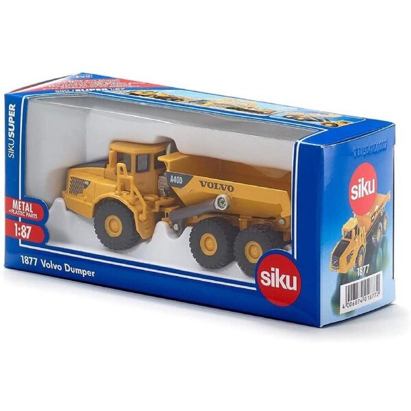 Siku 1877 Die-Cast Vehicle Volvo Dumper 1:87 Scale