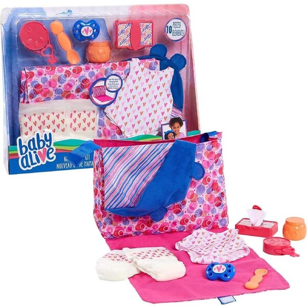 Baby Alive New Mommy Kit (bag, diapers, snack jar