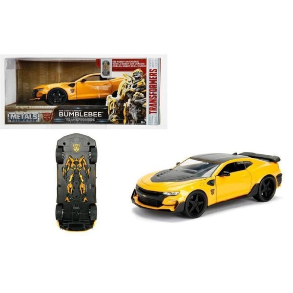 Jada Transformers Bumblebee 2016 Chevrolet Camaro 1:24 Scale Hollywood Ride