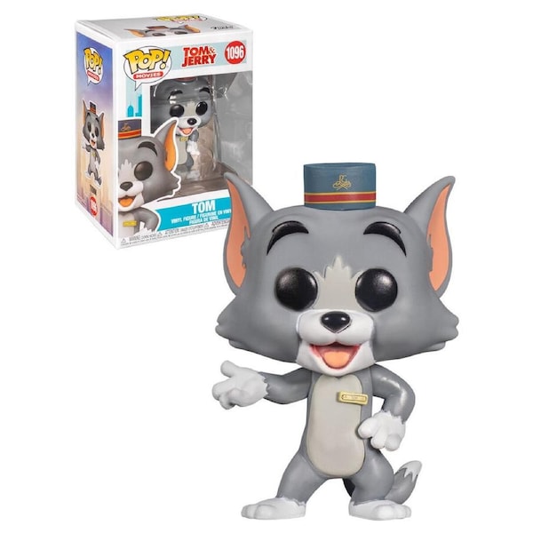 Funko Pop Tom & Jerry Tom with Hat #1096 Vinyl Figure