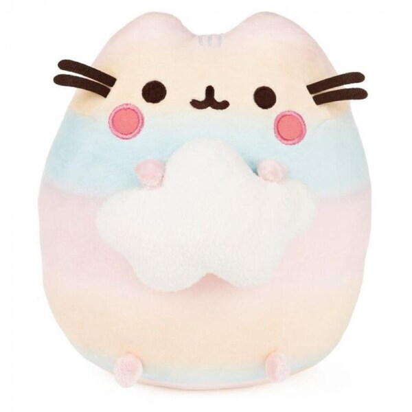 Gund Pusheen The Cat Rainbow Ombre 24cm Plush