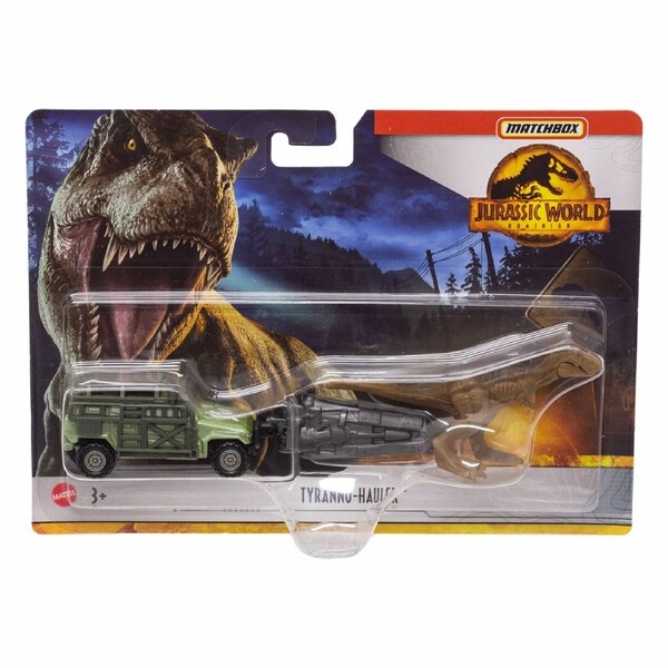 Matchbox Jurassic World Dino Dino Transporters Tyranno-Hauler Action Figure