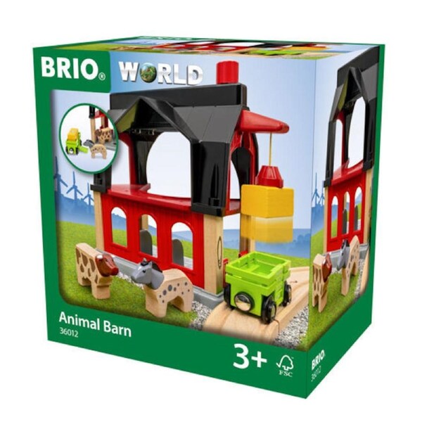 Brio World Animal Barn 6pcs 36012