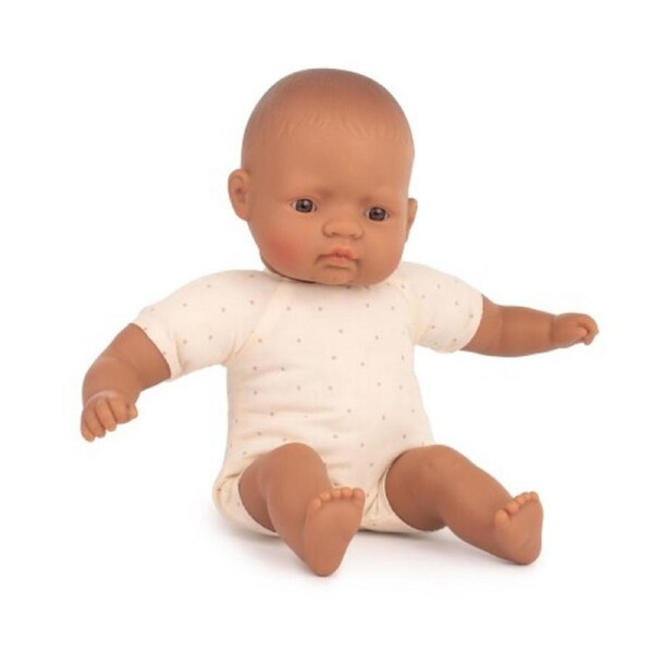 Miniland Educational Baby Doll Hispanic Soft Body 32cm