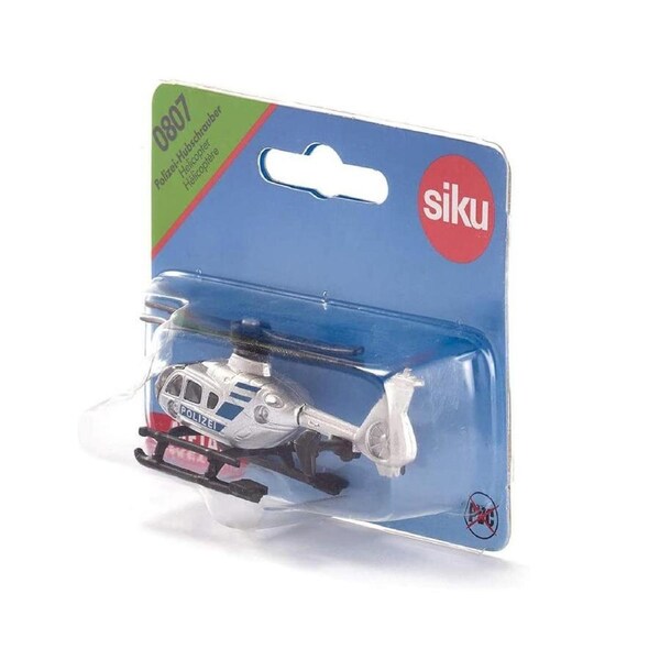 Siku 0807 Die-Cast Vehicle Police Helicopter