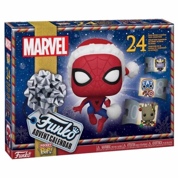 Funko Pocket Pop 2022 Marvel Advent Calendar 24pc Vinyl Figures