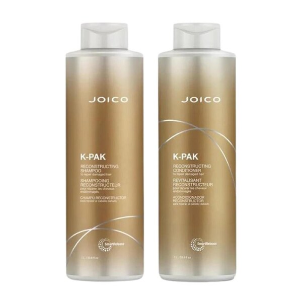 Joico K-PAK Reconstructing Shampoo & Conditioner 1 Litre Duo