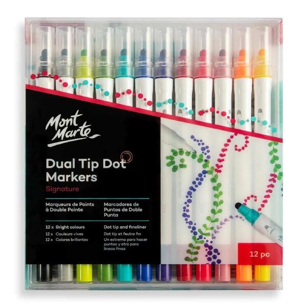 Mont Marte - Dot Markers Dual Tip