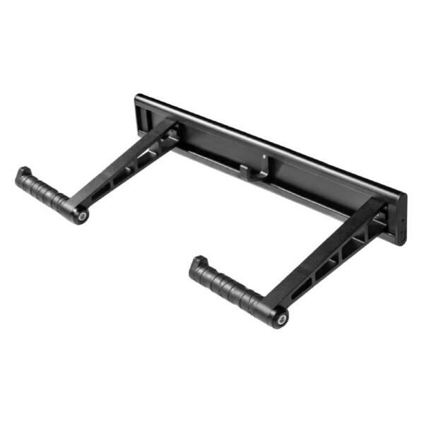 CyclingDeal 2 Bike Wall Mount Rack - Great for Fat Bike, MTB & Road Bikes - Adjustable Indoor & Outdoor Storage Vertical Cycling Hook Hanger Organiser