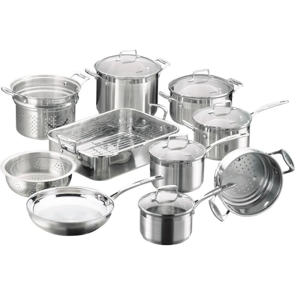 Scanpan Impact Stainless Steel 10 Piece Cookware Set