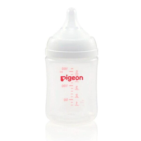 Pigeon Softouch lll PP 160ml Wide Neck Baby/Newborn Breastfeeding Bottle 0m+