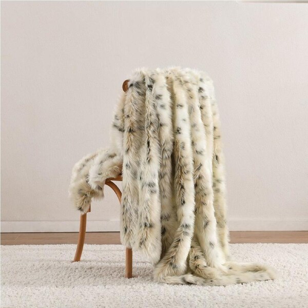 Tatum Faux Fur Throw
