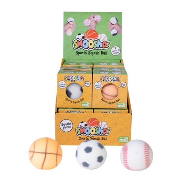 Smooshos Squishy Sports Ball SENT AT RANDOM