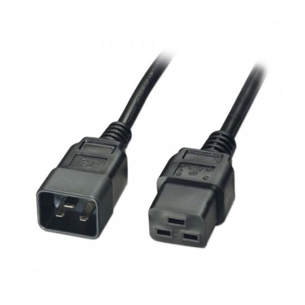 Lindy 1m 15Amp 3-pin IEC C20 to C19 Power Cable