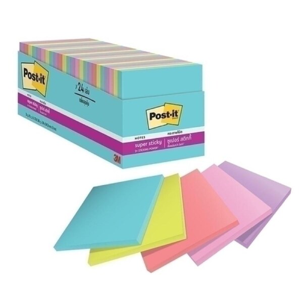 Post-It SS Notes 654-24SSMIA Pk24