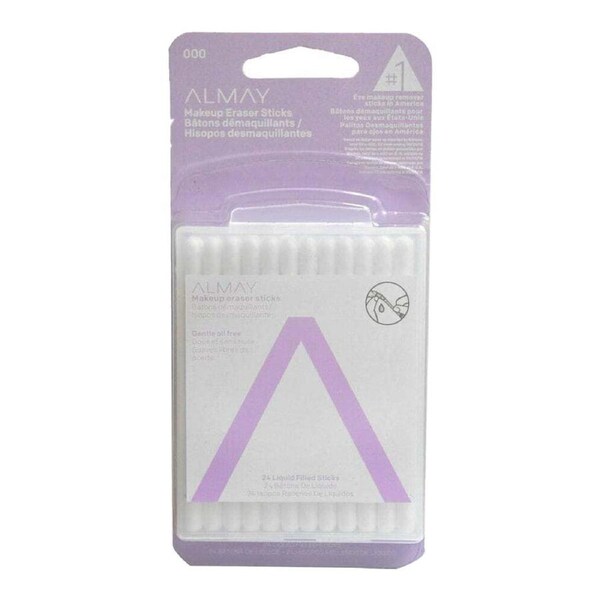 Almay Oil Free Makeup Eraser Sticks 000 - 24 Liquid Filled Sticks