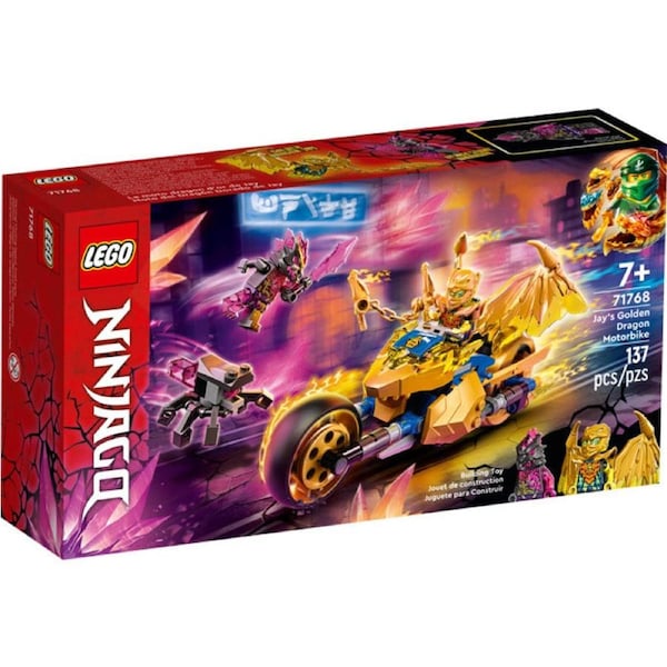 LEGO 71768 - Ninjago Jay's Golden Dragon Motorbike