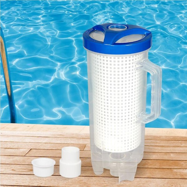 Traderight Pool Leaf Canister Suction Catcher Cleaner Ground Swimming Eater M/L L