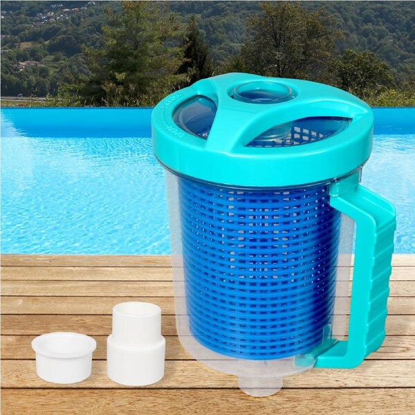 Traderight Pool Leaf Canister Suction Catcher Cleaner Ground Swimming Eater M/L M