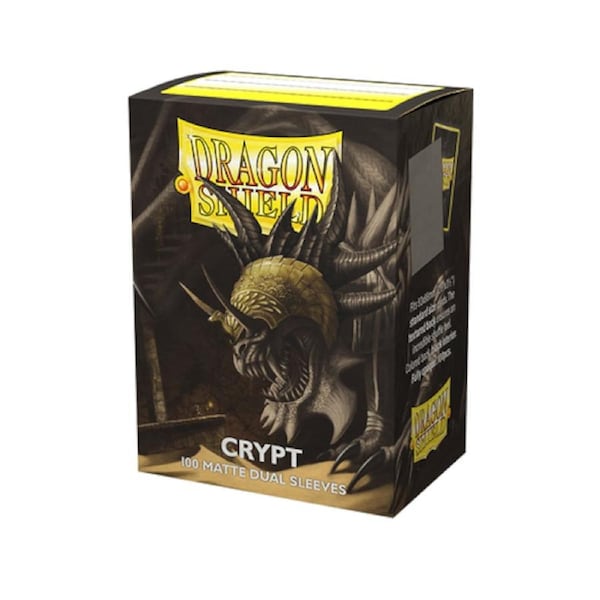 Dragon Shield - Standard Dual Matte Crypt Neonen Sleeves 100 pack