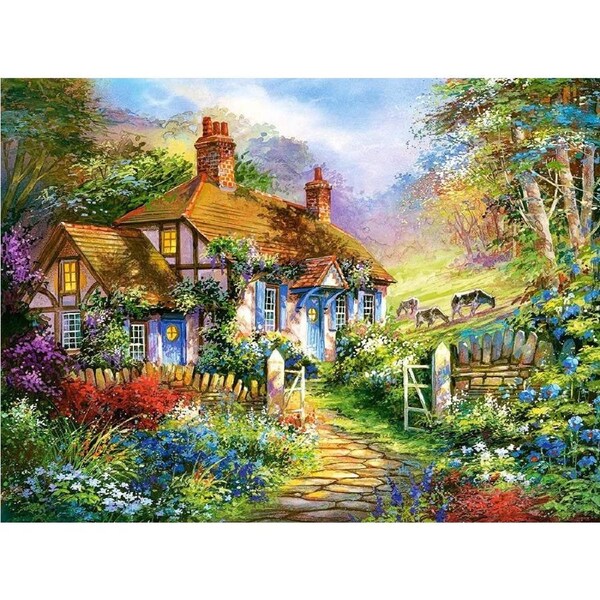 Castorland - Forest Cottage Puzzle 3000pc